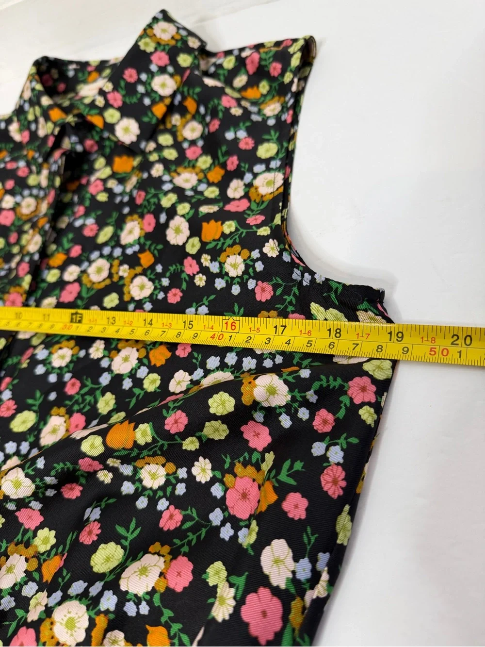 Tory Burch 100% Silk Floral Sleeveless Dress Women’s size 6
